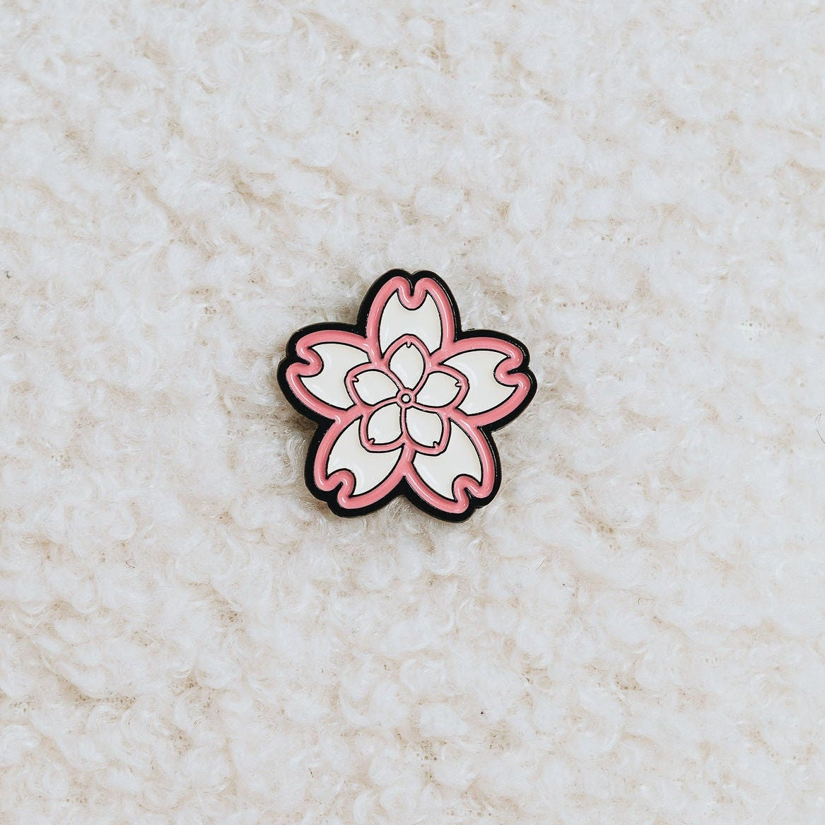 White Flower Summer Pins