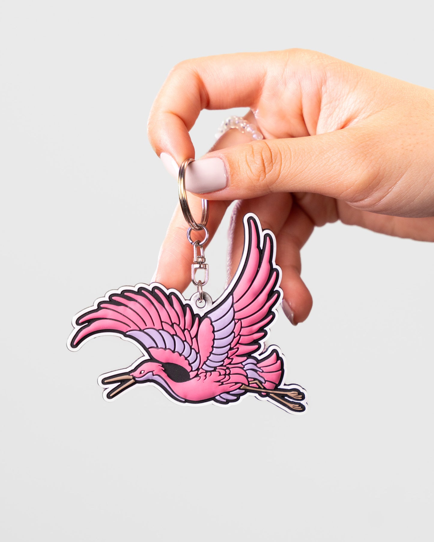 Crane keychain