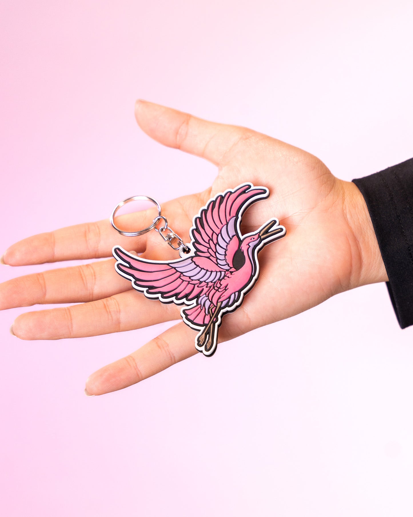 Crane keychain