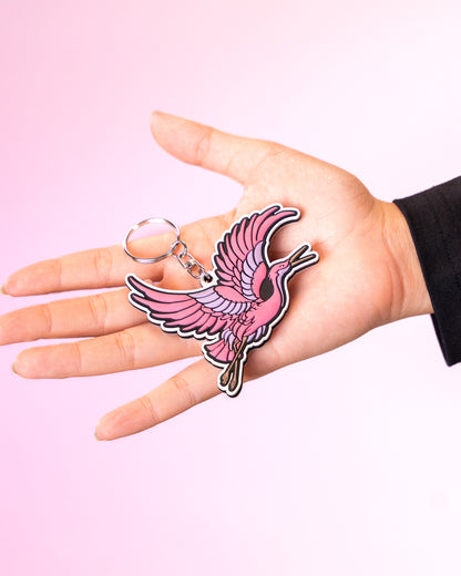 Crane keychain