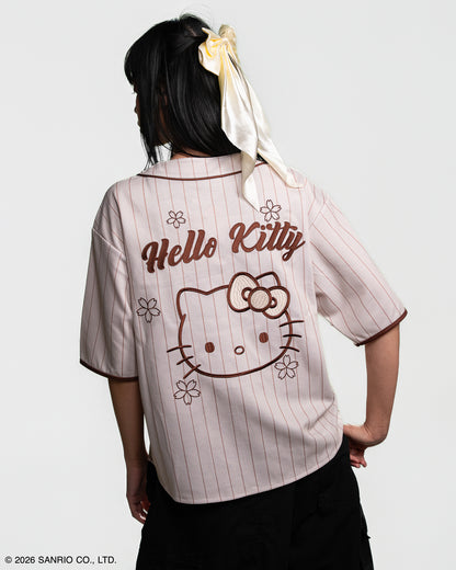 Jersey Baseball Beige Hayami | Hello Kitty