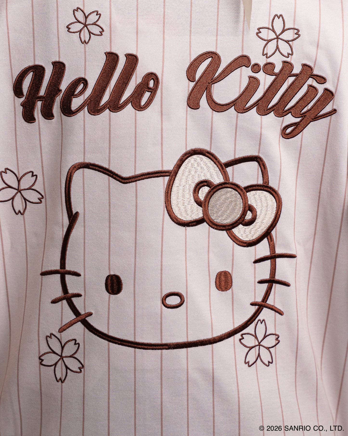 Jersey Baseball Beige Hayami | Hello Kitty