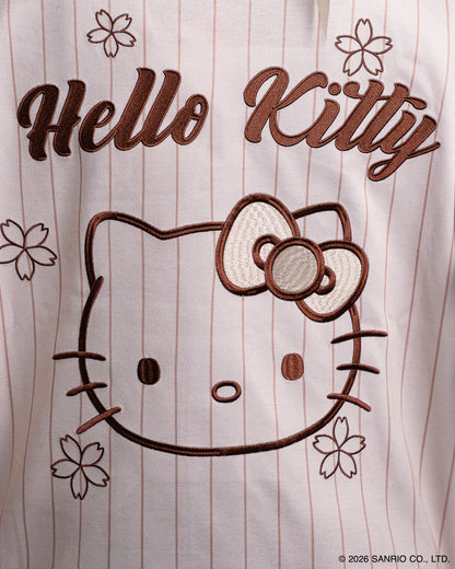 Jersey Baseball Beige Hayami | Hello Kitty