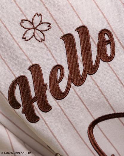 Jersey Baseball Beige Hayami | Hello Kitty