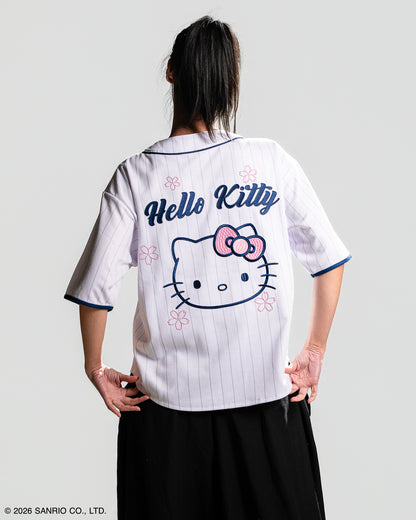 Jersey Baseball Blanc Hayami | Hello Kitty