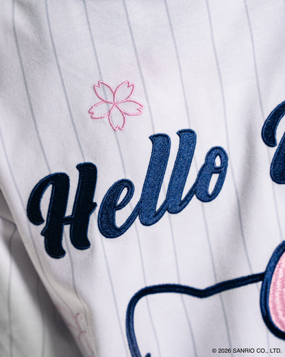 Jersey Baseball Blanc Hayami | Hello Kitty