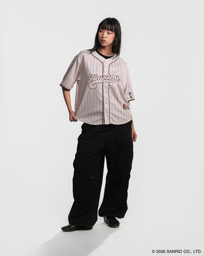 Jersey Baseball Beige Hayami | Hello Kitty