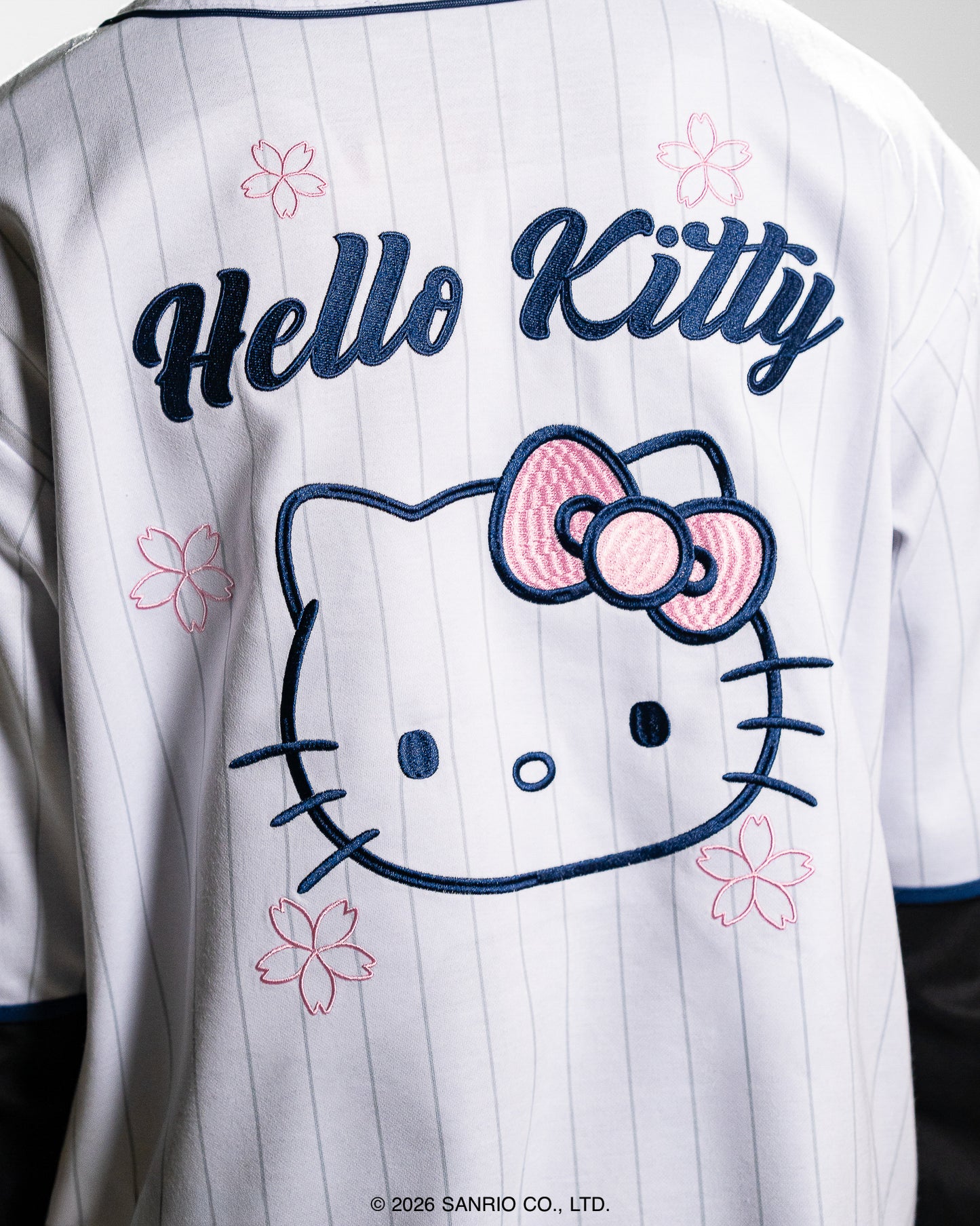 Jersey Baseball Blanc Hayami | Hello Kitty