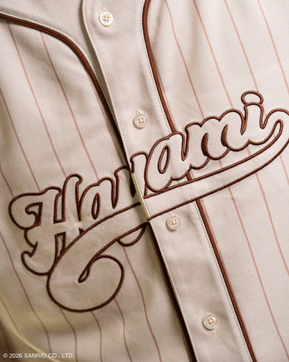 Jersey Baseball Beige Hayami | Hello Kitty