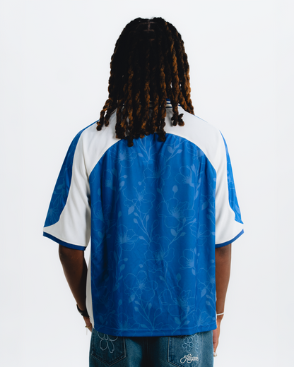 Jersey Bleu et Crème